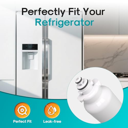 Image of ICEPURE PRO ADQ73613401 NSF401&53&42 Certified Refrigerator Water Filter Compatible with LG LT800P, LT800PC, Kenmore 9490, ADQ736134 ADQ73613402 ADQ75795104 LSXS26326S LMXC23746S LMXC23746D, 3PACK