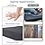 PatioGlow Outdoor Chair Cushions 19 x 19 x 3 Inch, Waterproof & Fade Resistant Patio Seat Cushion for Furniture with Handle and Ties, Thick Seating Pads for Outside Sofa Couch Set of 2, Grey