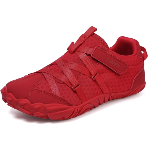 Image of UBFEN Kids Barefoot Shoes Zero Drop Wide Toe Box Sneakers for Boys Girls | Hook&Loop, Lightweight, Breathable, Suitable for Hiking, Walking, Tennis, Running, Daily Wear, Toddler, Little Kid, Big Kid