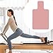Yiju Pilates Reformer Mat Yoga Pad Professional Gifts Soft PU Rubber Exercise Mat Accessory for Training Yoga Gym Fitness Workouts, Pink