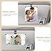 BTPIEL Car Visor Photo Clip, Acrylic Magnetic Personalized Car Visor Clip Photo Frame, Sun Visor Picture Holder, Car Accessories for Women Men, Gift for Boyfriend Girlfriend Anniversary Birthday