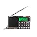 Retekess TR608 FM MW Shortwave Radio Air Band Digital Portable Travel Radio 3AA Battery Operated Radio with 24-Hour Time Clock Sleep Timer