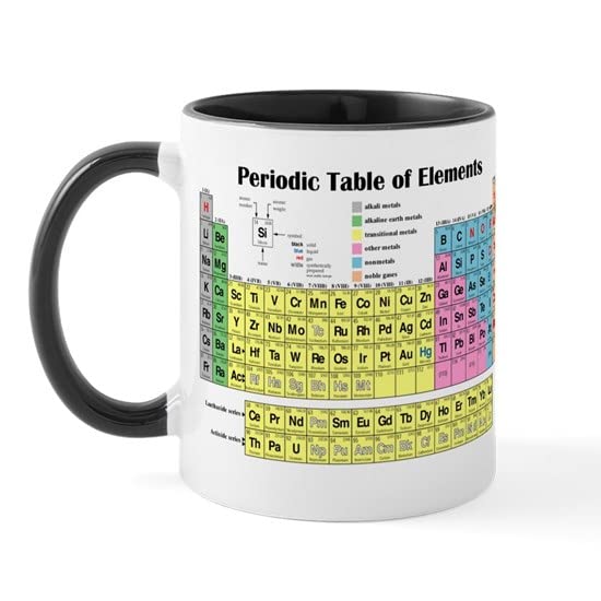 CafePress Periodic Table Of Elements Mug 11 oz (325 ml) Ceramic Coffee Mug