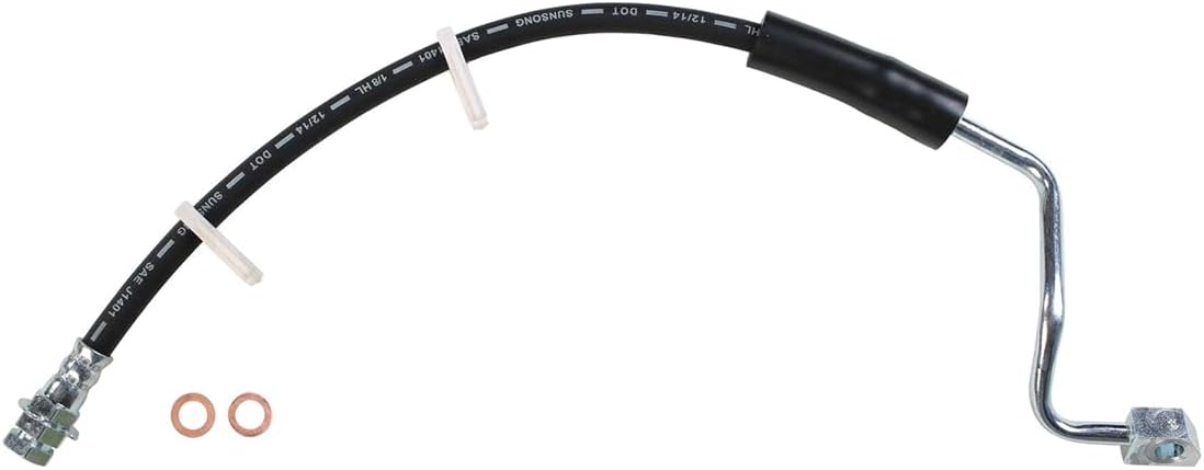 ‎A-Partrix Replacement Brake Hoses Front, Set 2 Front Brake Lines Break Hydraulic Hose Kit fits F-250 Super Duty 2007 2006 2005 fits F-350 Super Duty 2007 2006 2005, RWD, 4.6L 5.4L 6.0L 6.8L
