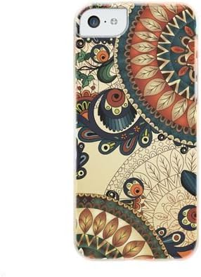 iPhone 5C Case,VX CASE, Heavy Duty Hybrid Hard Case for Apple iPhone 5c - TPU Shell and Best Designs - Protection and Beauty (Boho Chic)