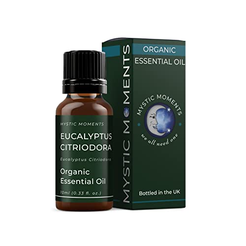 Mystic Moments | Momentos místicos | Aceite Esencial Orgánico Eucalyptus Citriodora   10ml   100% Puro