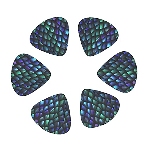 Ensemble de 12 médiators de guitare à motif magique pour guitare acoustique, guitare électrique, contrebasse, ukulélé - Les Beatles, Paul McCartney, John Lennon, RIngo Starr, George Harrison Ensemble de 12 médiators de guitare à motif magique pour guitare acoustique, guitare électrique, contrebasse, ukulélé – Image 3