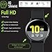 IQShield 6 Pack Screen Protector for Samsung Galaxy Active2 / Active 2 (44mm) LiquidSkin Easy Install Anti-Scratch Ultra Thin Smudge Resistant Anti-Bubble Clear TPU Film