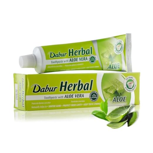 Dabur ayurvedisk örter naturlig aloe vera tandkräm 100 ml