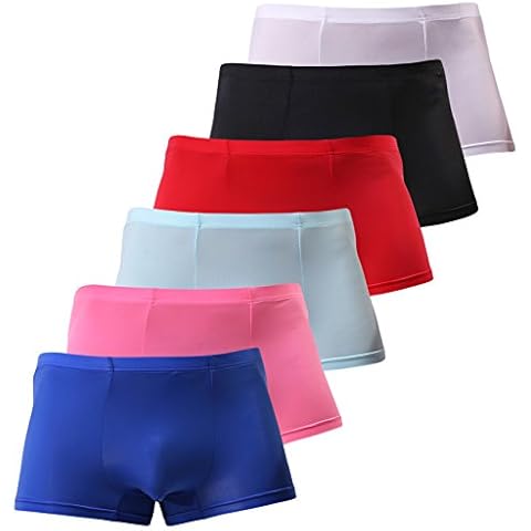 NEIKU Men's Transparent Boxer Briefs Cover