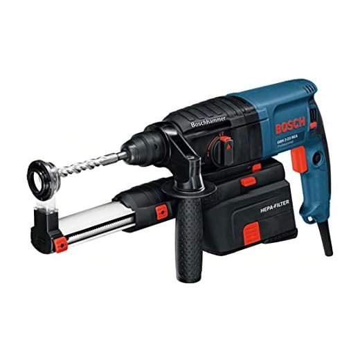 Bosch Professional borrhammare GBH 2-23 REA (inkl. dammutsugning – integrerad och avtagbar – stödhandtag, väska)