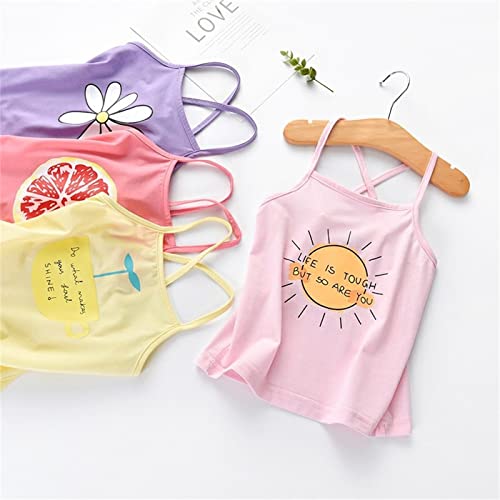 Infant Toddler Baby Girls Camisole Cute Funny Graphic Print Cami Summer Casual Comfort Breathable Tank Top Undershirt2
