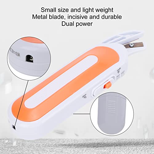 Cordless Electric Fabric Cutting Shears with Ergonomic Battery Powered Handle