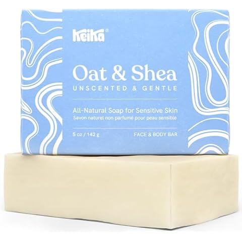 Keika Baby Soap Bar Oat & Shea Unscented Cover