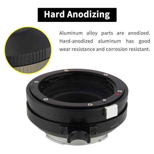 XPIMAGE Anillo Adaptador de Montura de Lente con Enfoque de telémetro y extensión Macro Compatible con Lentes Nikon F a cámara Leica M - imagen 7