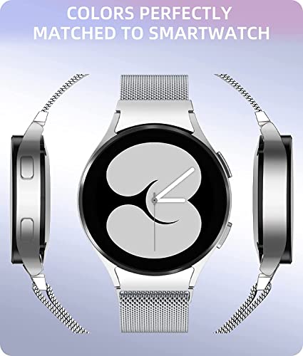 Image of Printme No Gap Stainless Steel Band Magnetic Belt Compatible for Samsung Galaxy Watch 5 Pro Band 45mm, Galaxy Watch 4 Classic Strap 42mm|46mm, Galaxy Watch 5 Strap, Watch 4 Band 40mm|44mm,