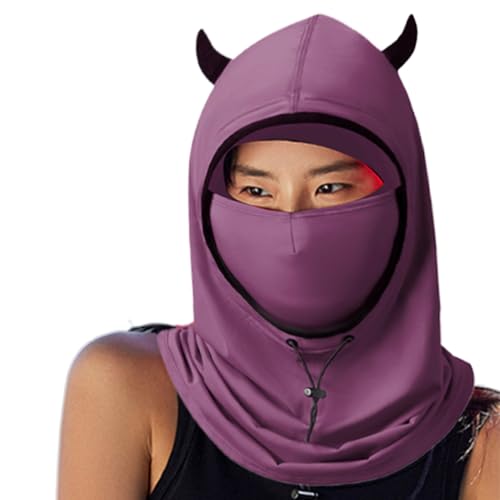 Mascarilla facial protectora solar genérica – protección facial anti-UV para mujer, accesorio desmontable transpirable para senderismo, camping, ciclismo, alpinismo días cálidos