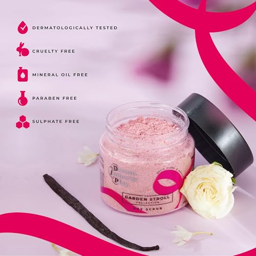 Image of Dream. Immerse. Play Garden Stroll - Dry Scrub - White Florals & Vanilla - Removes Blackheads + Exfoliating - For Varied Skin Types