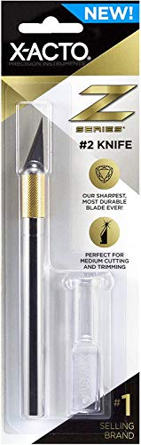 X-ACTO XZ3602 Z-Series #2 Precision Knife with Cap - 2 Pack