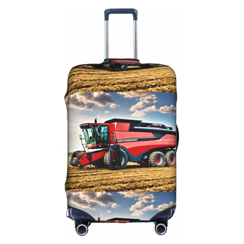 Housse de protection tracteur blanc en polyester pour passionnés du terroir