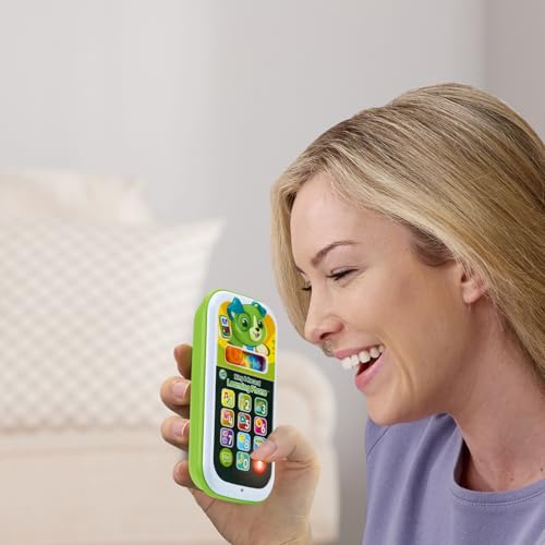Miniatura 4 de Leapfrog Vtech - Teléfono De Aprendizaje Habla Con Scout, Teléfono Interactivo, Graba Mensajes Y Conversaciones, Desarrollo Del Lenguaje, Regalo Bebés 9 Meses, Versión Esp