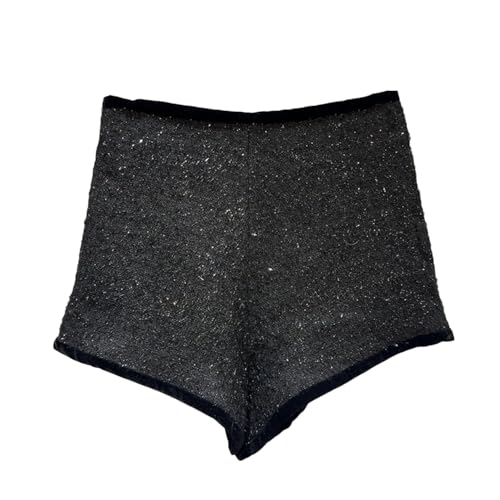 Short en laine pour femmes avec fermeture éclair style business doux