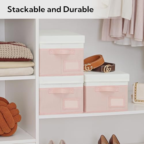 Image of GRANNY SAYS Storage Bins with Lids, Decorative Storage Boxes with Lids