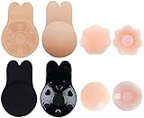 ★ ~ ★ BREITE ANWENDUNG: Der unsichtbare BH eignet sich für Badeanzüge, BHs für Neckholder, trägerlose, rückenfreie Abendkleider, tief geschnittene Outfits und Kleider sowie für Hochzeits-, Abschlussball-, Abendessen-, Party-, Urlaubs- oder andere formelle oder informelle Anlässe Wenn Sie einen Look auf dem roten Teppich haben möchten, bietet Ihnen ein romantisches, ausgehöhltes Design eine romantische Party und Dating.