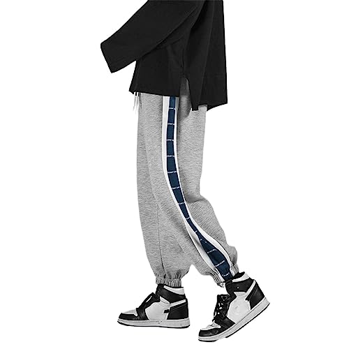 Pantalon de jogging homme avec taille élastique confort noir XXL