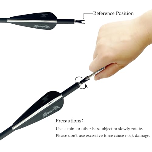 S F Bogenschießen Erwachsene Pfeile für bogenschießen Carbonpfeile,Geeignet für compoundbogen Recurvebogen Langbogen-12 Stück (30 Zoll) 3 S F Bogenschießen Erwachsene Pfeile für bogenschießen Carbonpfeile,Geeignet für compoundbogen Recurvebogen Langbogen-12 Stück (30 Zoll) – Bild 3