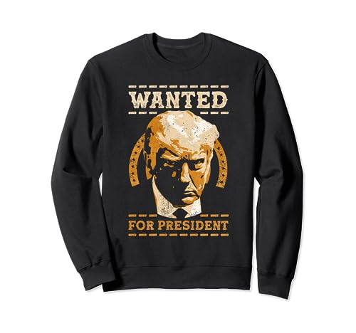 Icónico Donald Trump Wanted for President Never Surrender Sudadera