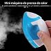 Imagen de iplusmile Mini Plancha Eléctrica y Material Cerámico para Transferencia de Calor Mango Cómodo Adecuado para Proyectos DIY y Manualidades Vinilos