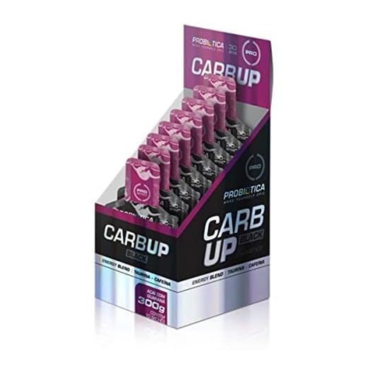 Probiótica Carb Up Gel Black Guaraná Com Açaí 10 Sachês 30G