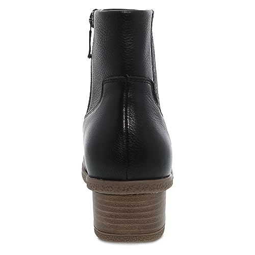 Image of Dansko Daisie Chelsea Boot for Women - Waterproof Leather and Construction with Rubber Outsole and Leather Stacked Heel for Long-Lasting Style in Any Weather