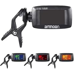 PEPDRO Accordeur de Guitare Portable Universel accordeur à Pince, ukulélé à écran rétroéclairé à Trois Couleurs… - Les Beatles, Paul McCartney, John Lennon, RIngo Starr, George Harrison PEPDRO Accordeur de Guitare Portable Universel accordeur à Pince, ukulélé à écran rétroéclairé à Trois Couleurs… – Image 6