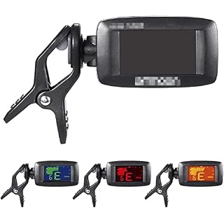 PEPDRO Accordeur de Guitare Portable Universel accordeur à Pince, ukulélé à écran rétroéclairé à Trois Couleurs… - Les Beatles, Paul McCartney, John Lennon, RIngo Starr, George Harrison PEPDRO Accordeur de Guitare Portable Universel accordeur à Pince, ukulélé à écran rétroéclairé à Trois Couleurs… – Image 6