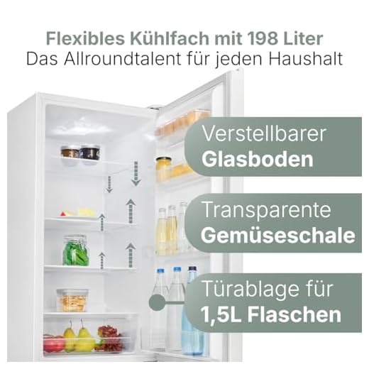 Bomann Kühlschrank mit Gefrierfach 180cm