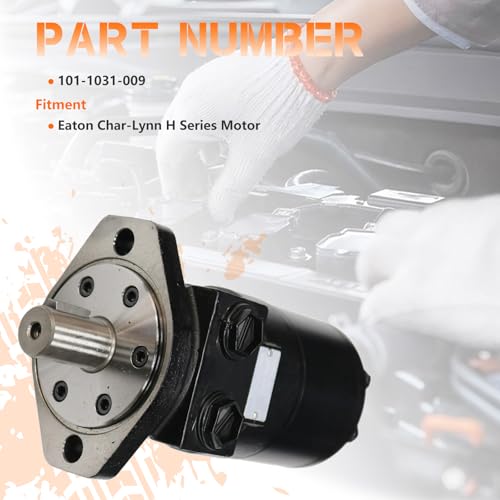 Image of Hydraulic Gerotor Motor 101-1031-009 New Hydraulic Motor Replacement for Eaton Char-Lynn H Series
