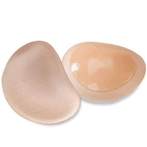 Linian 2pcs Rembourrage de Soutien-Gorges, Auto-adhésif Coussinets Amovibles pour Soutien-Gorge Maillots de Bain Femmes Cover