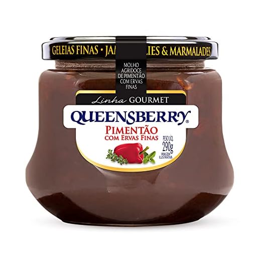 Molho Agridoce de Pimentão com Ervas Finas Queensberry Gourmet 290g