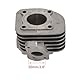 WOOSTAR 40mm Große Bohrung Zylinder mit Dichtungen Kolbenring Kit Ersatz für 2 Takt Jog 50ccm Minarelli 1E40QMB Motor Roller