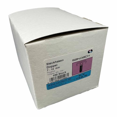 SD ProfiLine Steckschelle mit Schlagschutz, 7-12mm, doppelseitig, 100 Stück