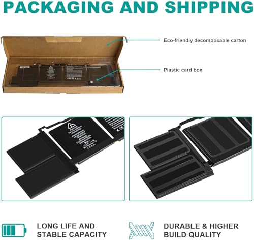 Image of A1953 Battery for MaBook Pro A1990 (Mid 2018 2019) MaBook Pro 15 inch EMC 3215 EMC 3359 BTO /CTO MV902LL /A MV912LL /A MV922LL /A MV932LL /A MV942LL /A MV952LL /A MR962LL /A MV962LL /A MV972LL /A MV902B /A (A1953)