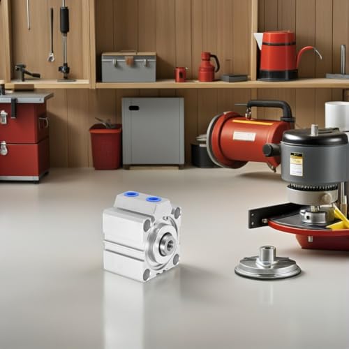 Cilindro neumático compacto de aluminio WOONEKY con compatibilidad universal 5