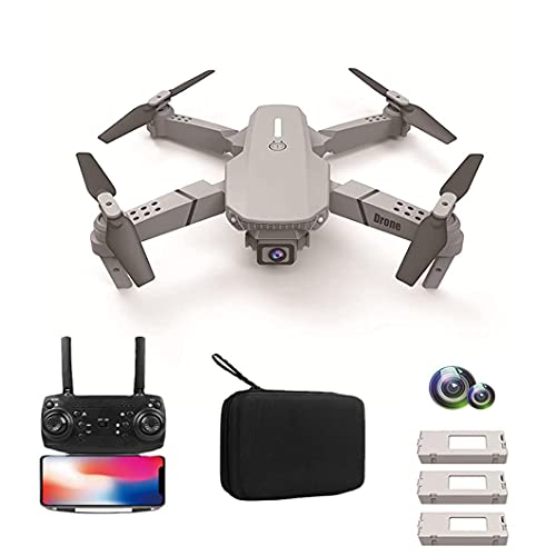 XYSQWZ 4K-Hd-Drohne, Luftaufnahmen, Dual-Kamera, Vierachsiges, Klappbares, Ferngesteuertes Flugzeug, Automatische…