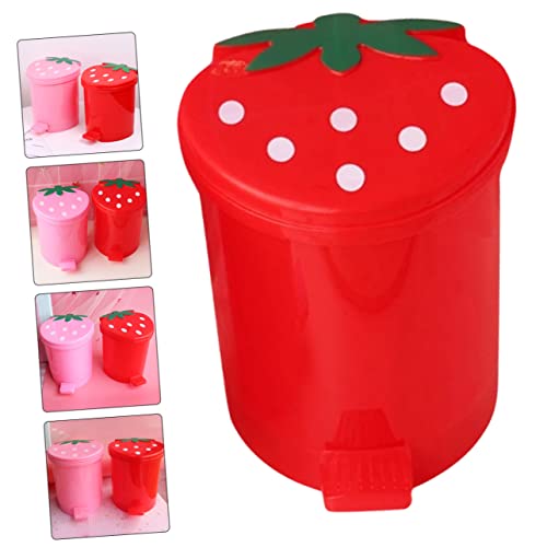 Image of Creative Cartoon Shaped Rubbish Bin Cute Wastebasket for Fun Desktop Trash Can for Kids Kawaii Garbage Can Convenient Trash Container for Car Bedroom