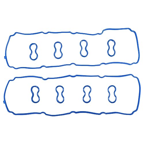 Image of uxcell 2 Set Blue Engine Valve Cover Gaskets Seals for Dodge for Ram 1500 2003-2009