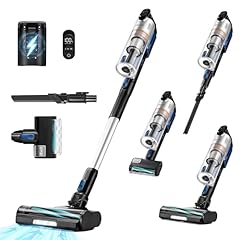 Levoit Aspirapolvere Senza Fili Potente con Mini Turbo Spazzola e Antigroviglio, 99,99% Filtrazione con HEPA, Scopa Elettrica Senza Fili con Schermo LED, Fino a 60min, per Pavimenti, Peli di Animali