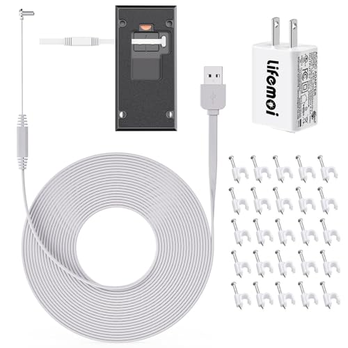 Power Adapter and Type-C Charging Cable for Ring Doorbell