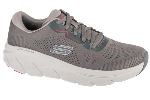 Skechers Men's D'lux Walker 2.0 Trainers, gray, 10 UK